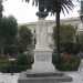 La statua commemorativa di Giuseppe Massari restaurata nel 2013, in Largo Eroi del Mare